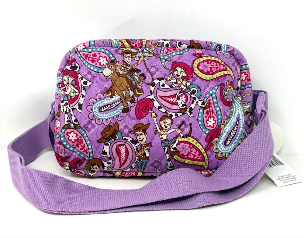 Vera Bradley Toy Story Paisley Large Cube Belt Bag Fanny Pack Xbody EXACT Pixar